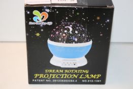 BOXED DREAM ROTATING PROJECTION LAMPCondition ReportAppraisal Available on Request- All Items are