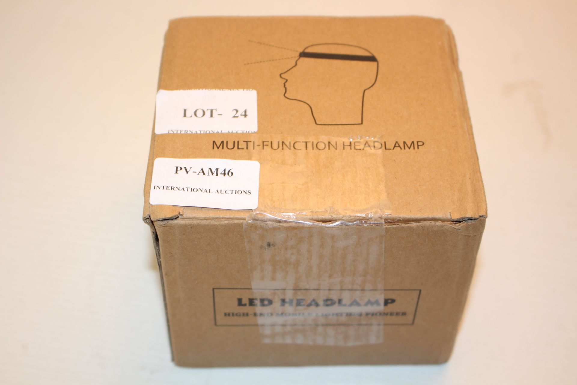 BOXED LED MULTI FUNCTION HEADLAMP Condition ReportAppraisal Available on Request- All Items are