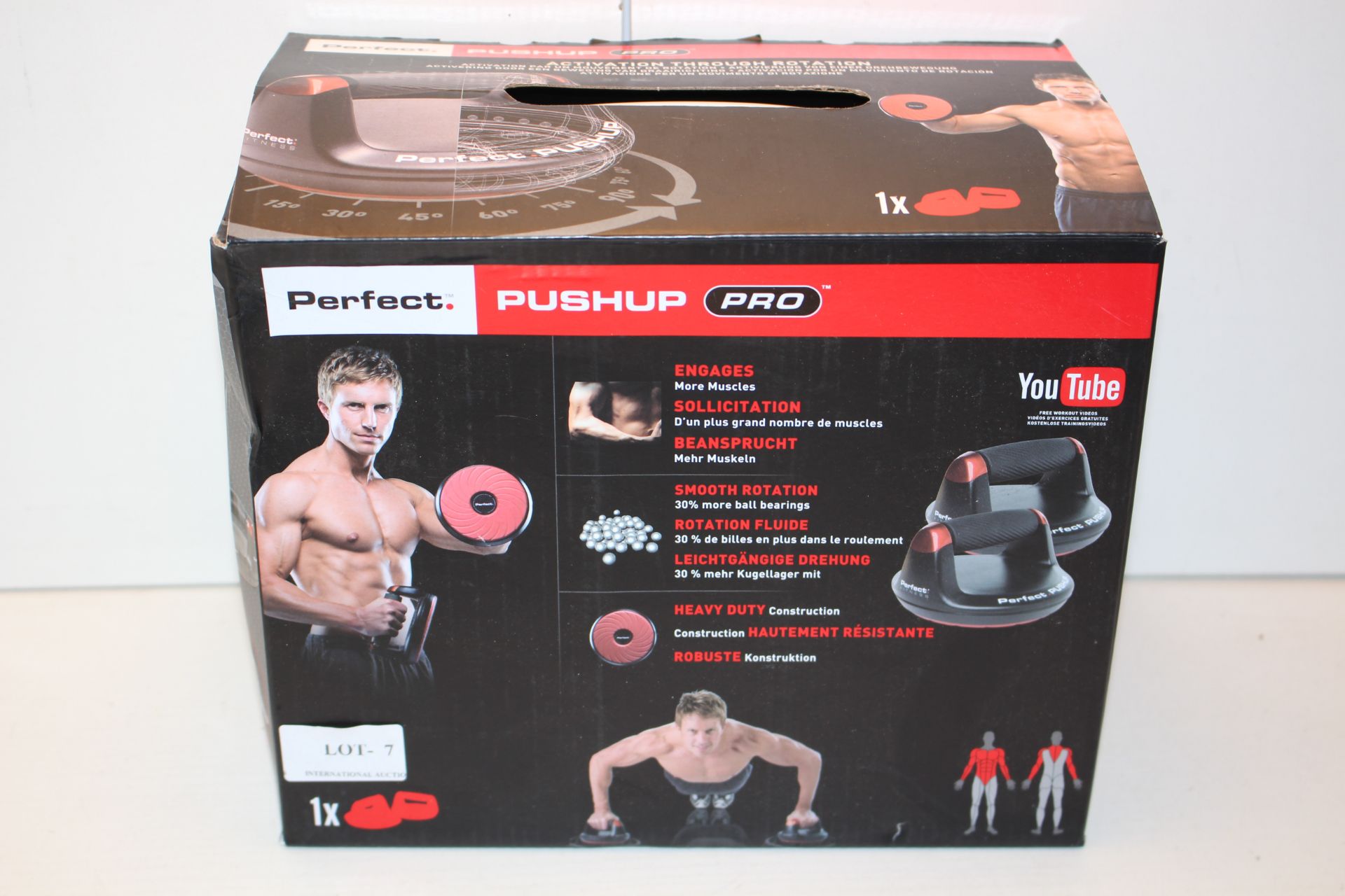 BOXED PERFECT PUSH UP PRO RRP £29.99 (AS SEEN ON YOUTUBE!)Condition ReportAppraisal Available on