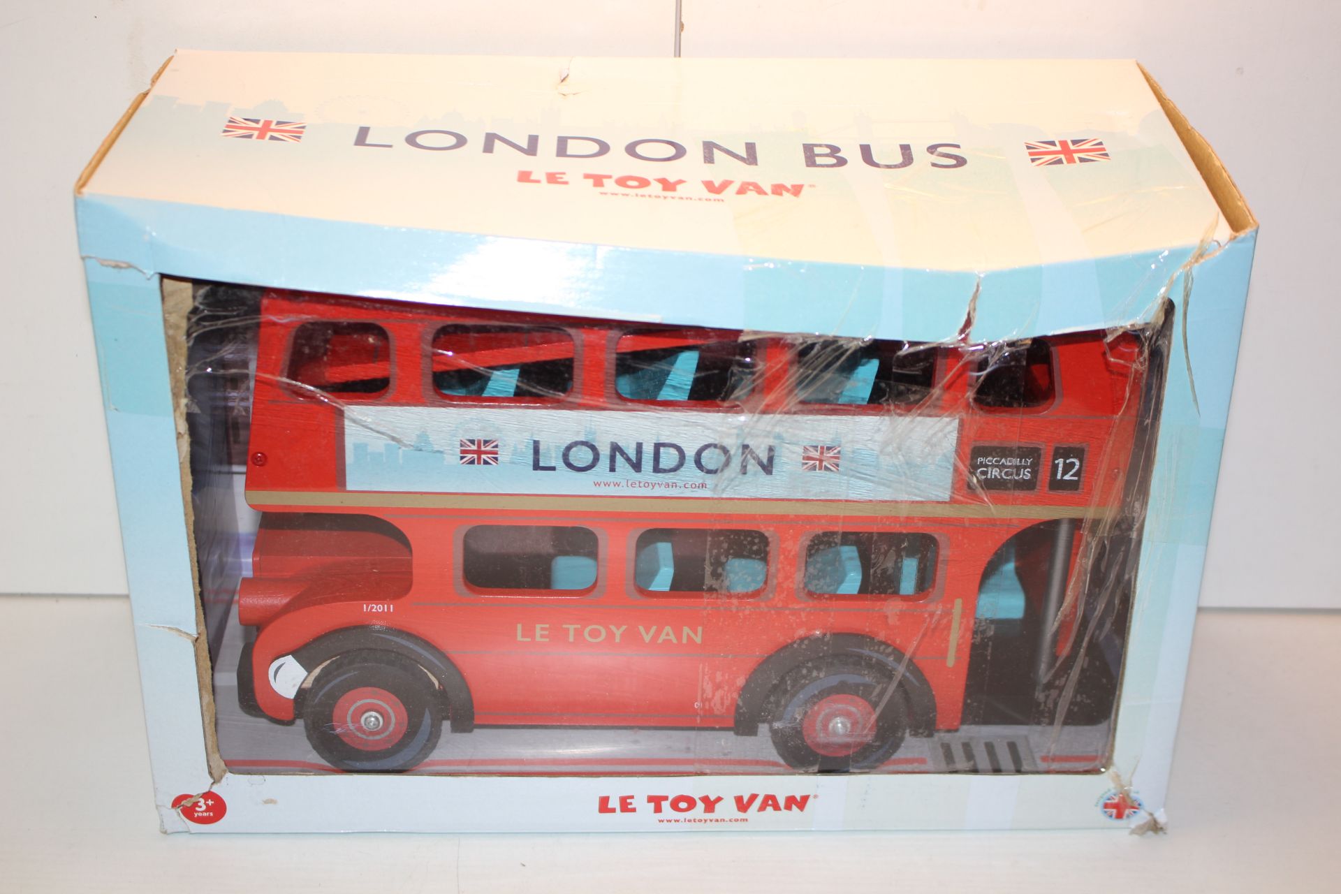 BOXED LE TOY VAN LONDON BUS Condition ReportAppraisal Available on Request- All Items are