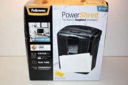 BOXED FELLOWES POWERSHRED M-8C SHREDDER RRP £71.99Condition ReportAppraisal Available on Request-