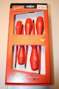 2X BOXED 5PIECE INSULATED SCREWDRIVER SET Condition ReportAppraisal Available on Request- All