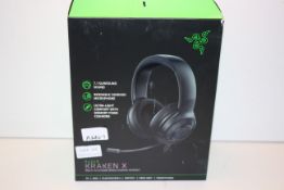 BOXED RAZER KRAKEN X DIGITAL SURROUND SOUND GAMING HEADSET RRP £56.99Condition ReportAppraisal