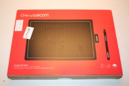 BOXED ONE BY WACOM CREATIVE PEN TABLET RRP £56.00Condition ReportAppraisal Available on Request- All