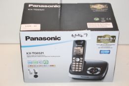 BOXED PANASONIC KX-TG6521 DIGITAL CORDLESS ANSWERING SYSTEM RRP £49.79Condition ReportAppraisal