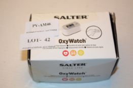 BOXED SALTER OXYWATCH FINGERTIP PULSE OXIMETER Condition ReportAppraisal Available on Request- All