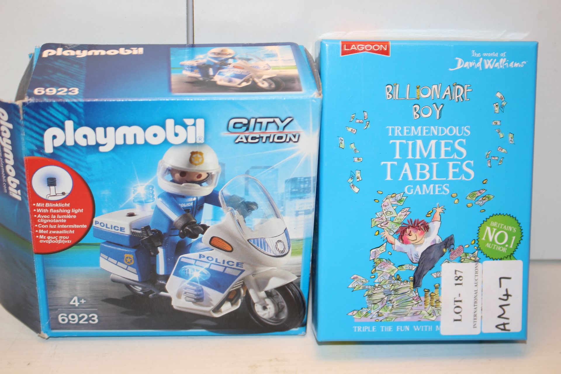 2X BOXED ASSORTED ITEMS TO INCLUDE PLAYMOBIL & OTHER (IMAGE DEPICTS STOCK)Condition