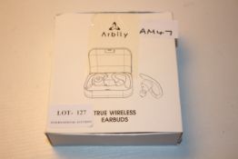 BOXED ARBILY TRUE WIRELESS EARBUDS BT5.0Condition ReportAppraisal Available on Request- All Items