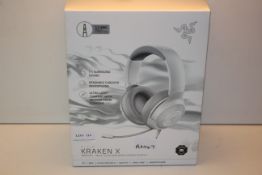 BOXED RAZER KRAKEN X MERCURY MULTI-PLATFORM WIRED GAMING HEADSET RRP £52.99Condition ReportAppraisal