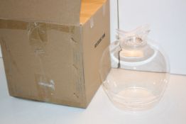 BOXED LIGHT FITTING GLASS SHADE Condition ReportAppraisal Available on Request- All Items are