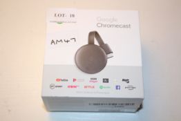 BOXED GOOGLE CHROMECAST RRP £30.00Condition ReportAppraisal Available on Request- All Items are