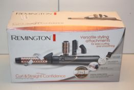BOXED REMINGTON CURL & STRAIGHT CONFIDENCE ROTATING HOT AIR STYLER RRP £59.99Condition