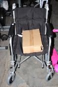UNBOXED DRIVE WHEELCHAIR (IMAGE DEPICTS STOCK)Condition ReportAppraisal Available on Request- All
