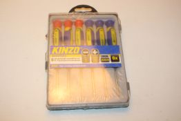 BOXED SEALED KINZO HANDTOOLS 6PC PRECISION SCREWDRIVER SET RRP £24.99Condition ReportAppraisal