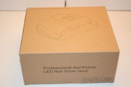 BOXED PROFESSIONAL GEL POLISH LED NAIL DRYER LAMP Condition ReportAppraisal Available on Request-