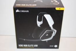 BOXED CORSAIR VOID RGB ELITE USB PREMIUM GAMING HEADSET WITH 7.1 SURROUND SOUND RRP £64.