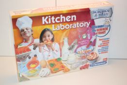 BOXED CLEMENTONI SCIENCE & PLAY KITCHEN LABORATORY RRP £39.99Condition ReportAppraisal Available