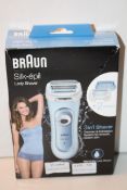 BOXED BRAUN SILK EPIL LADY SHAVER RRP £70.00Condition ReportAppraisal Available on Request- All