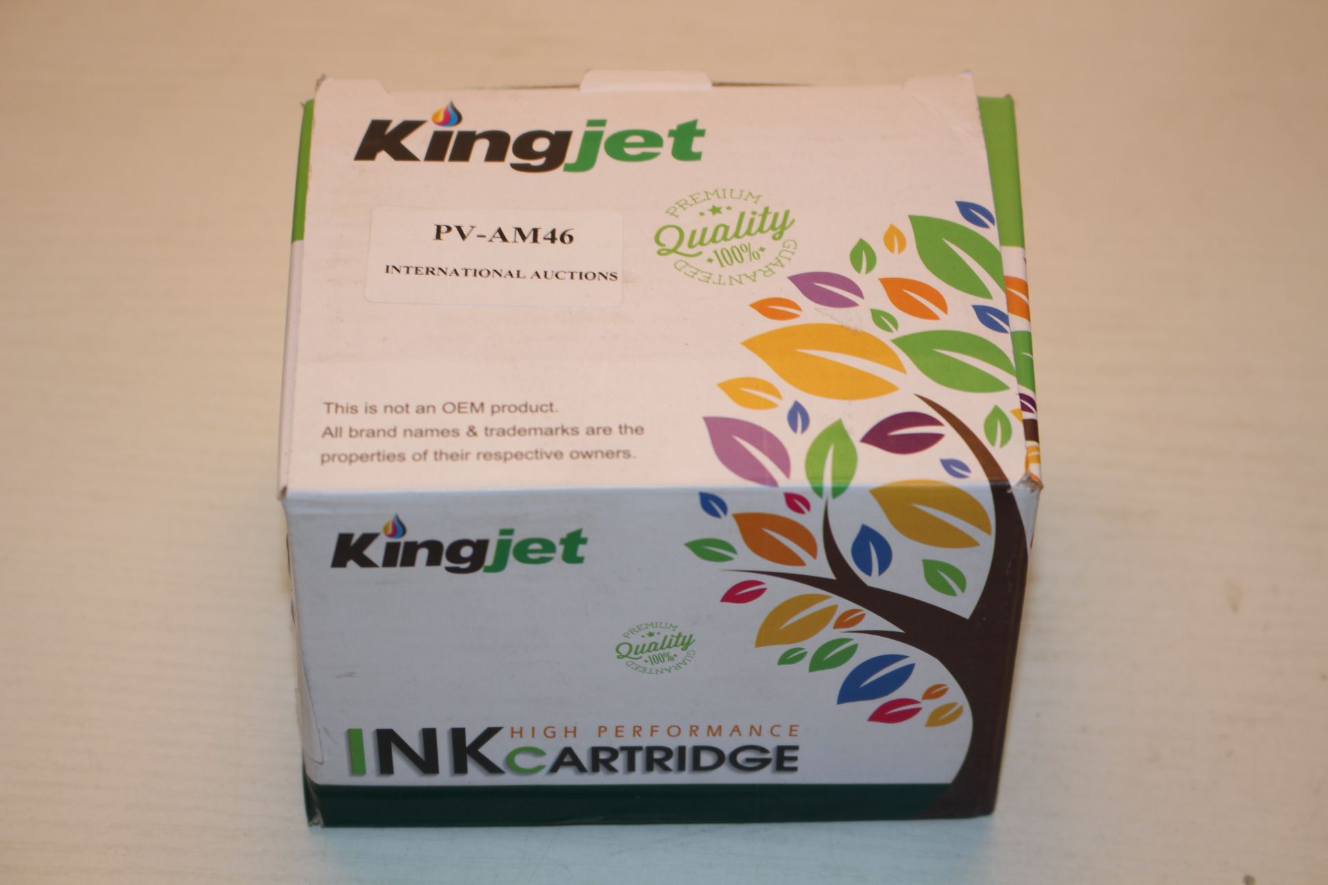 BOXED KINGJET QUALITY INK CARTRIDGECondition ReportAppraisal Available on Request- All Items are