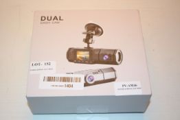 BOXED DUAL DASH CAM RRP £59.99Condition ReportAppraisal Available on Request- All Items are