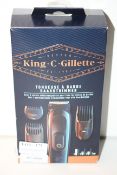 BOXED KING C GILLETTE BEARD TRIMMER RRP £49.99Condition ReportAppraisal Available on Request- All