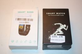 2X BOXED ASSORTED SMART WATHCES/ACTIVITY TRACKERS (IMAGE DEPICTS STOCK)Condition ReportAppraisal