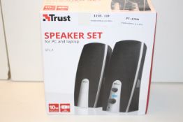 BOXED TRUST SPEAKER SET FOR PC LAPTOP MILA RRP £21.99Condition ReportAppraisal Available on Request-