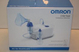 2X BOXED OMRON C102 TOTAL COMPRESSOR NEBULIZER RRP £69.99 EACH Condition ReportAppraisal Available
