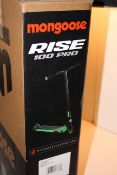 BOXED MONGOOSE RISE 100 PRO SCOOTER GRN RRP £89.99Condition ReportAppraisal Available on Request-