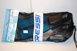 BAGGED CRESSI RONDINELLA BAG WITH FINS & SNORKEL & MASKCondition ReportAppraisal Available on