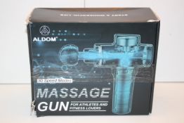 BOXED ALDOM 30 SPEED MODES MASSAGE GUN RRP £69.99Condition ReportAppraisal Available on Request- All