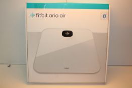 BOXED FITBIT ARIA AIR BATHROOM HEALTH MONITOR SCALES RRP £49.99Condition ReportAppraisal Available
