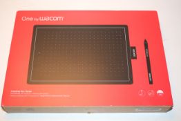 BOXED ONE BY WACOM CREATIVE PEN TABLET LARGE KSO-B420 RRP £90.00Condition ReportAppraisal