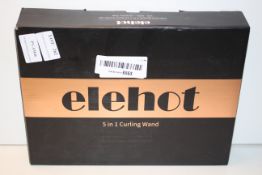 BOXED ELEHOT 5-IN-1 CURLING WAND RRP £33.99Condition ReportAppraisal Available on Request- All Items