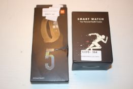 2X BOXED ASSORTED SMART WATCHES/ACTIVITY TRACKERS Condition ReportAppraisal Available on Request-