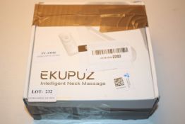 BOXED EKUPUZ INTELLIGENT NECK MASSAGE Condition ReportAppraisal Available on Request- All Items