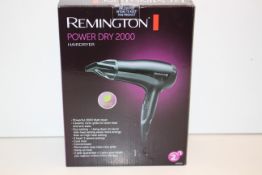 BOXED REMINGTON POWER DRY 2000 HAIRDRYER RRP £24.99Condition ReportAppraisal Available on Request-