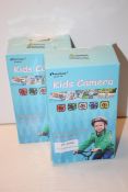 BOXED KIDS CAMERA BY PROGRACE COMBINED RRP £50.00Condition ReportAppraisal Available on Request- All
