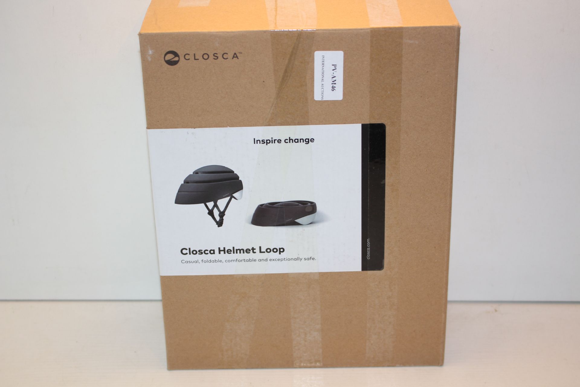 BOXED CLOSCA INSPIRE CHANGE CLOSCA HELMET LOOP RRP £58.26Condition ReportAppraisal Available on