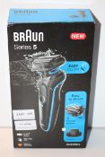 BOXED BRAUN SERIES 5 WET & DRY SHAVER MODEL: 50.B1200S RRP £64.99Condition ReportAppraisal Available