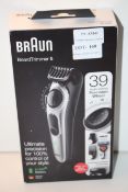 BOXED BRAUN BEARD TRIMMER 5 MODEL: BT5260 RRP £41.99Condition ReportAppraisal Available on