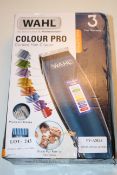 BOXED WAHL COLOUR PRO CORDED HAIR CLIPPER RRP £25.99Condition ReportAppraisal Available on