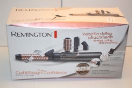 BOXED REMINGTON CURL & STRAIGHT CONFIDENCE ROTATING HOT AIR STYLER RRP £59.99Condition