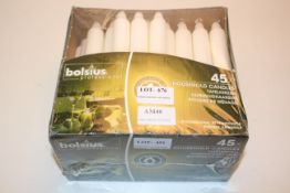 BOXED BOLSIUS PROFESSIONAL 45X CANDLES Condition ReportAppraisal Available on Request- All Items are