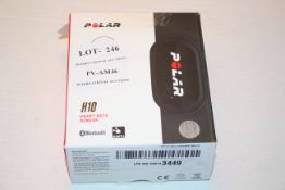 BOXED POLAR H10 HEART RATE SENSOR RRP £62.99Condition ReportAppraisal Available on Request- All