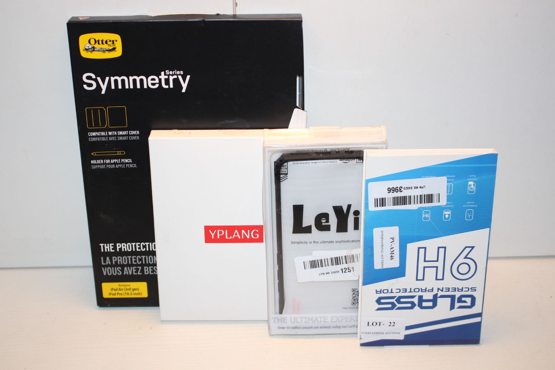 4X BOXED ASSORTED SCREEN PROTECTORS Condition ReportAppraisal Available on Request- All Items are