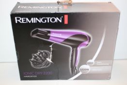 BOXED REMINGTON IONIC HAIRDRYER 2200 RRP £24.99Condition ReportAppraisal Available on Request- All