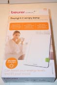 BOXED BEURER WELLBEING DAYLIGHT THERAPY LAMP MODEL: TL30 RRP £59.99Condition ReportAppraisal