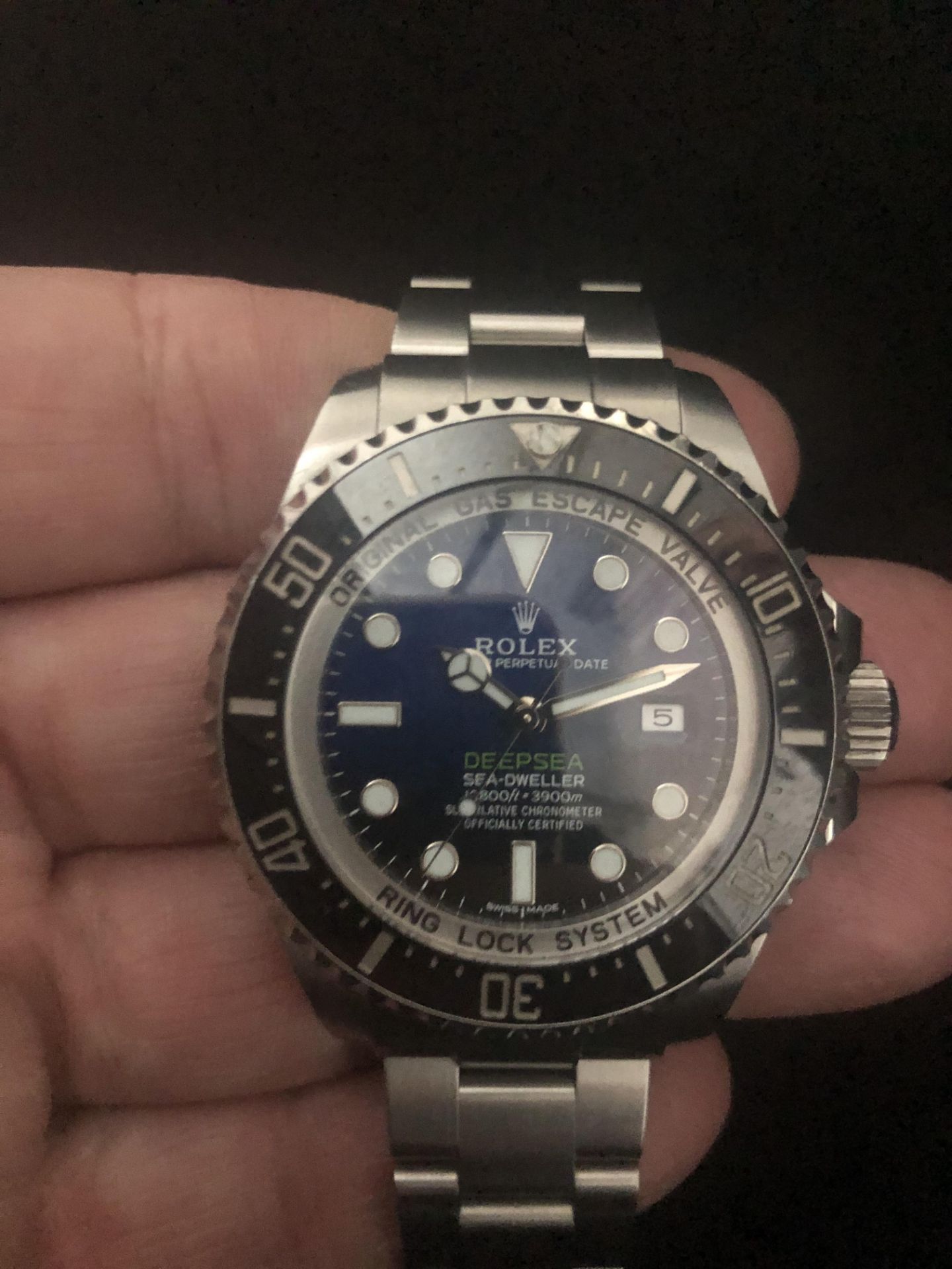 Brand: Rolex Model: Deep Sea D-Blue Description: Rolex Deep Sea D-Blue Reference Number: 116660