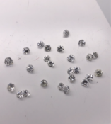 25 Diamonds each 0.07 carats 1.75 carats total weight (331)